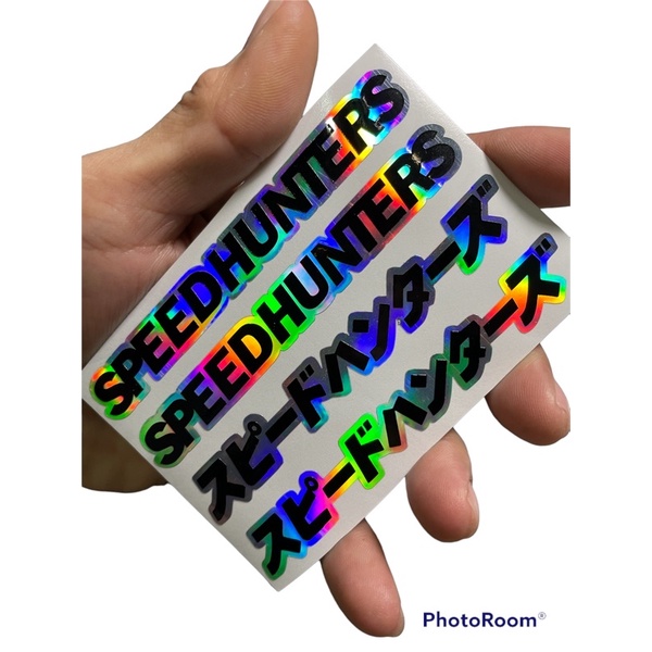 Speedhunters Premium Quality Waterproof No Background Decal Vinyl