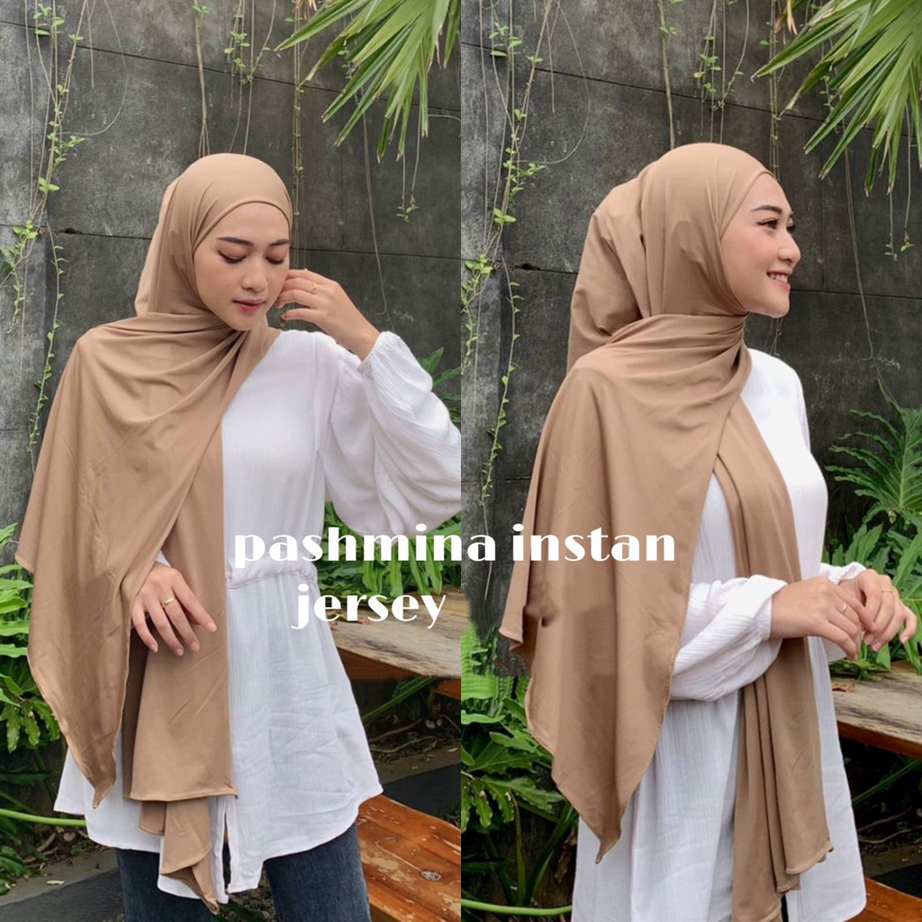 Pashmina Instant Jersey Premium Pashmina Instant Jersey Shopee Singapore