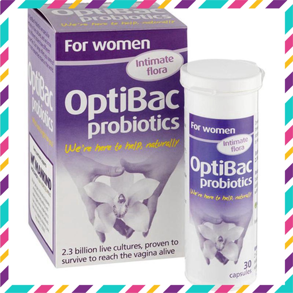 Optibac For Women 30 Tablets Hn Hy Purple Probiotics Optional