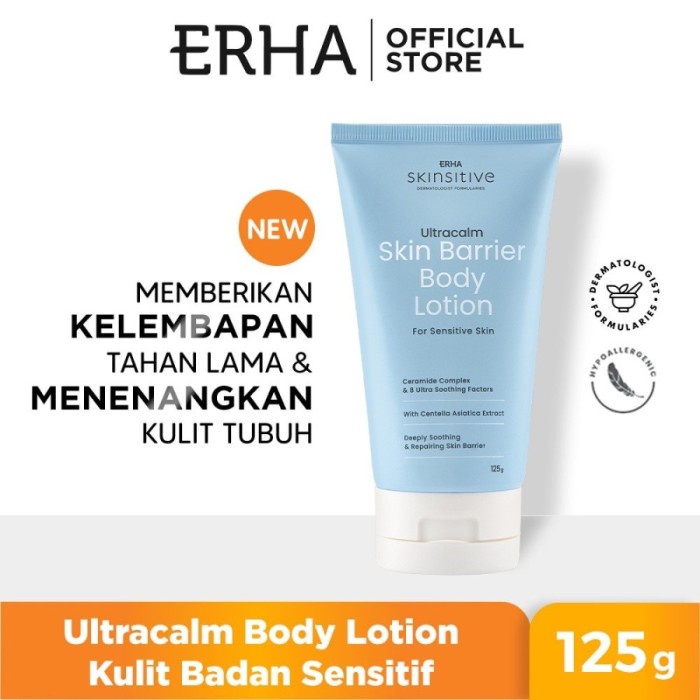 Erha Skinsitive Ultracalm Body Lotion 125g Shopee Singapore