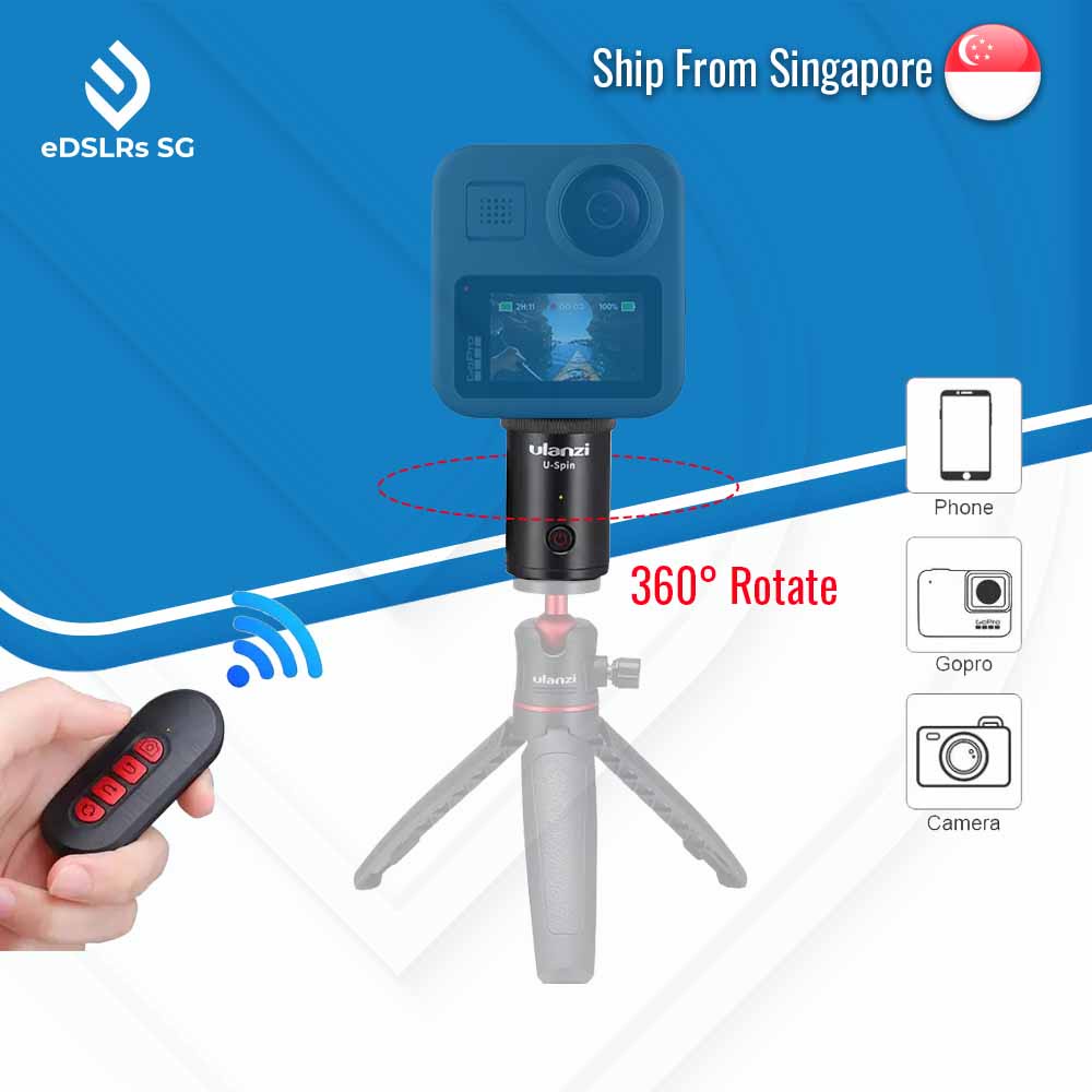 Ulanzi U Spin Panoramic Electric Ballhead For Mobile Phone Camera