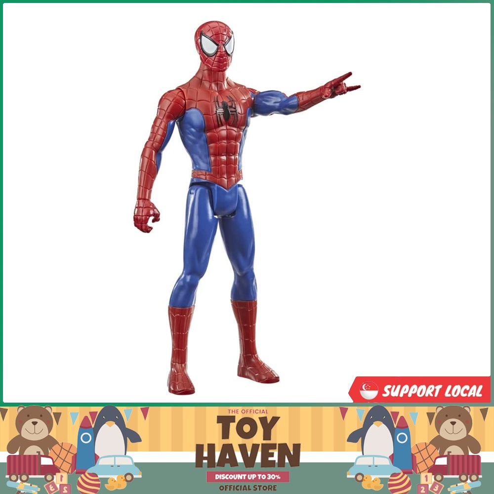 Sgstock Marvel Spider Man Titan Hero Series Spider Man Action Figure