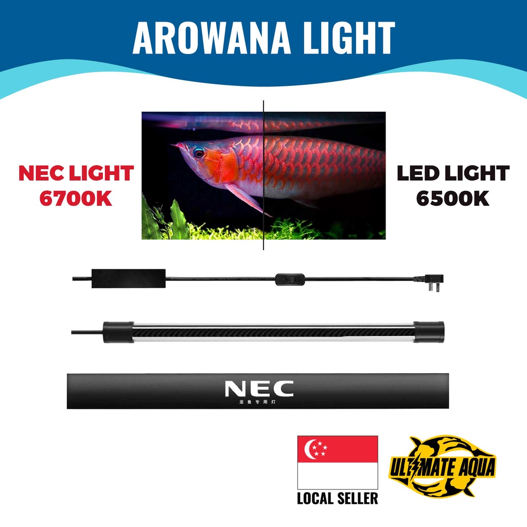 Yee Nec Arowana Tanning Light Aquarium Light Body Color Booster