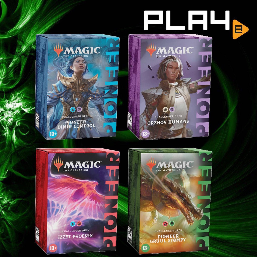 Magic The Gathering Pioneer Challenger Decks 2022 Set Of 4 Shopee