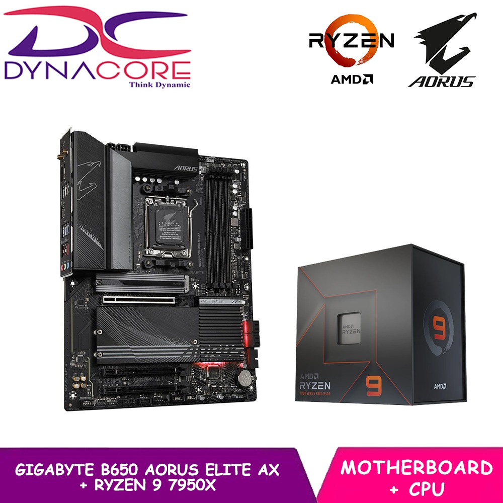 Gigabyte B Aorus Elite Ax Ryzen X Bundle Shopee Singapore