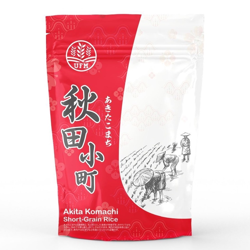 1KG Akita Komachi Japonica Rice 1kg Premium Japanese Sushi Rice