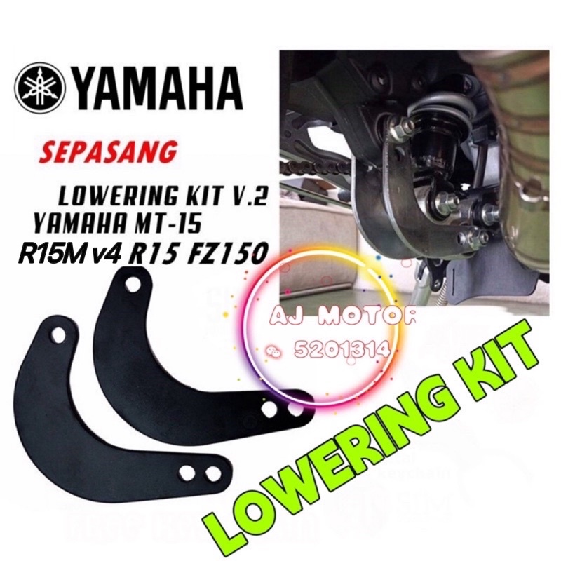 R15m R15 MT15 FZ150 LOWERING KIT HEAVY DUTY Low 3CM YAMAHA MT 15 V4