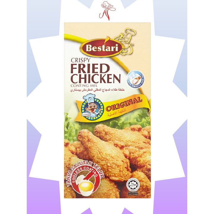 BESTARI Crispy Fried Chicken Coating Mix Orginal 150G Shopee Singapore