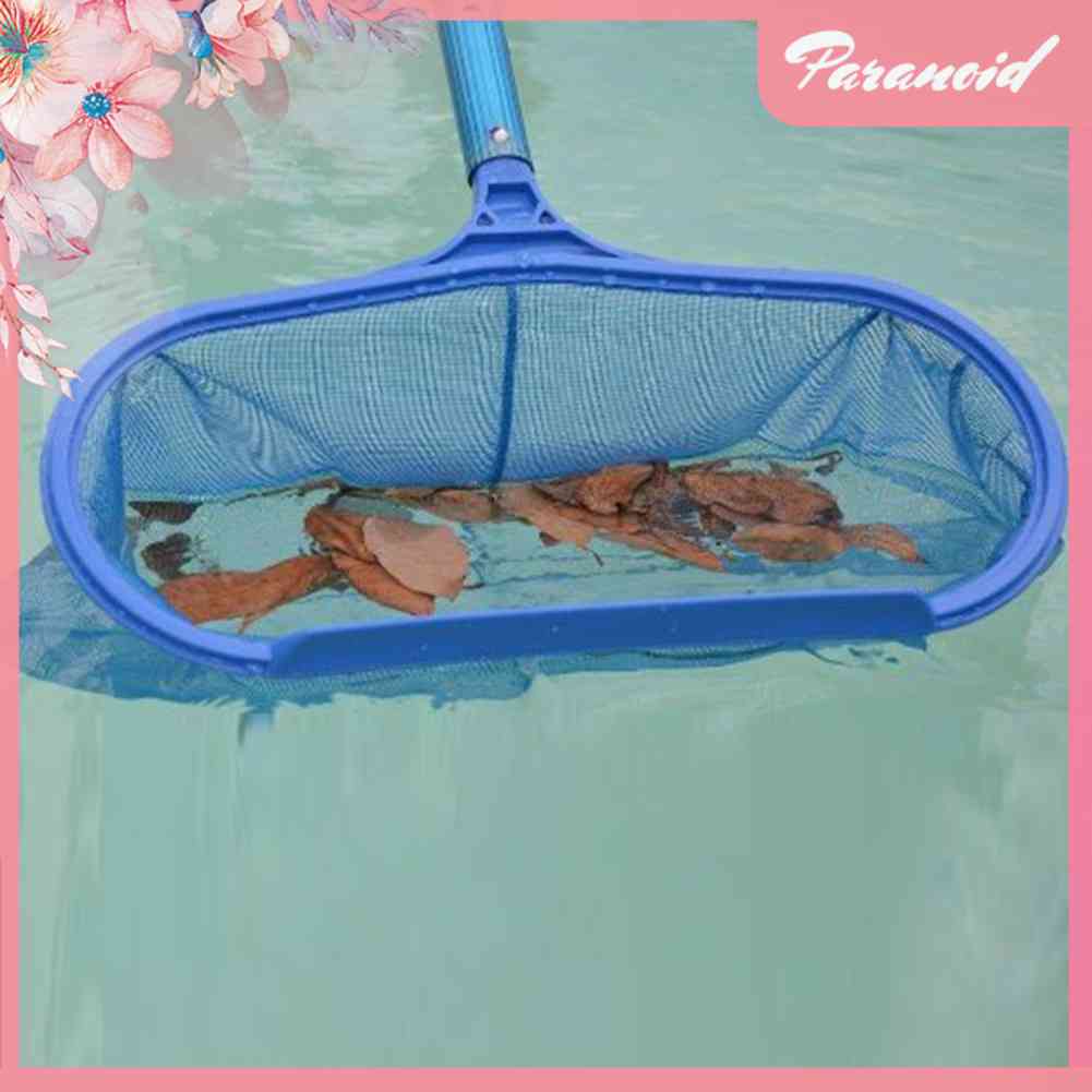 Swimming Pool Skimmer Net Rubbish Cleaning Rake Mesh Leaf Nets Deep Bag