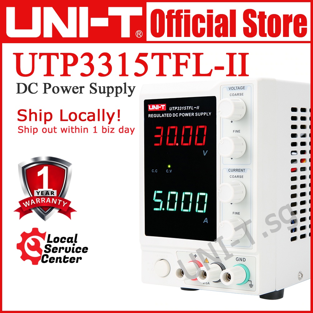 Uni T Utp Tfl Ii Ch V A Dc Power Supply Foc Calibration