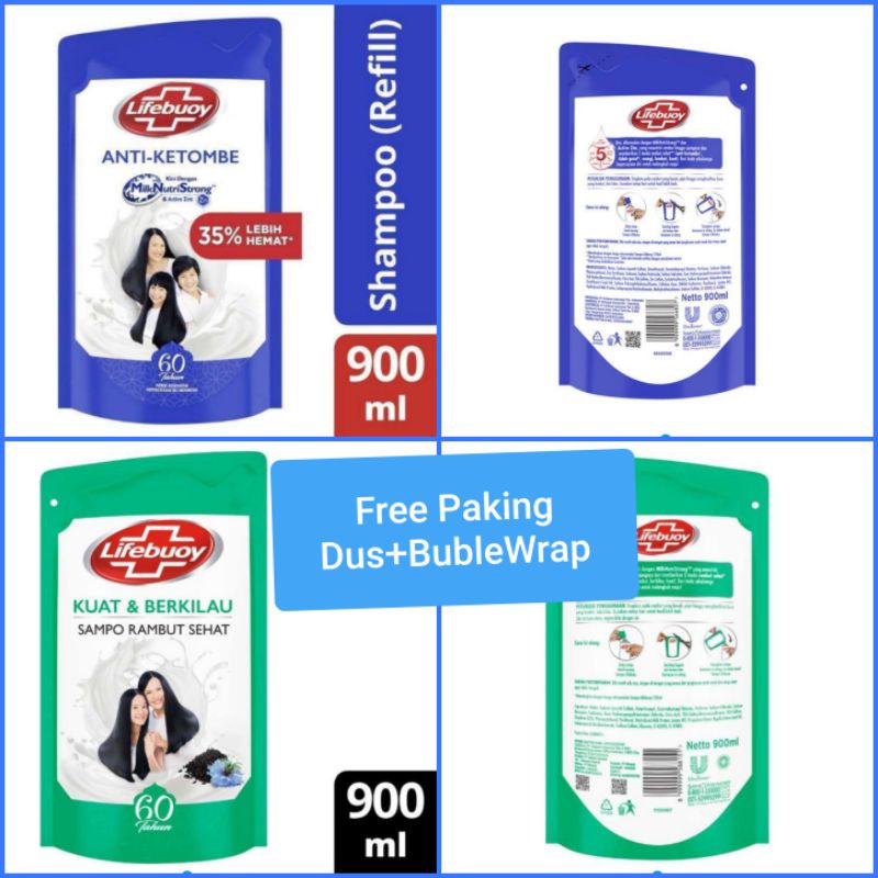 Lifebuoy Anti Dandruft Anti Dandruff Shampoo Refil 900ml Shopee Singapore