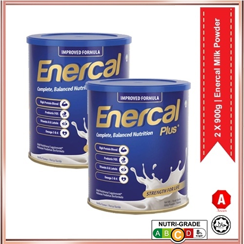 Enercal Plus Milk Formula Powder G New Formula X Cans Shopee