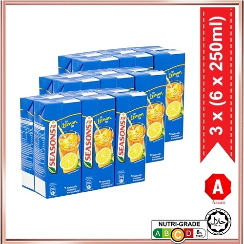 F N SEASONS ICE LEMON TEA 6 S X 250ML X 3 PACKS ASEAN OS Shopee Singapore