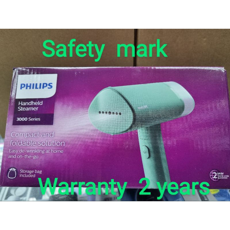 PHILIPS STH 3010 3000 SERIES 1000WATTS HANDHELD GARMENT STEAMER