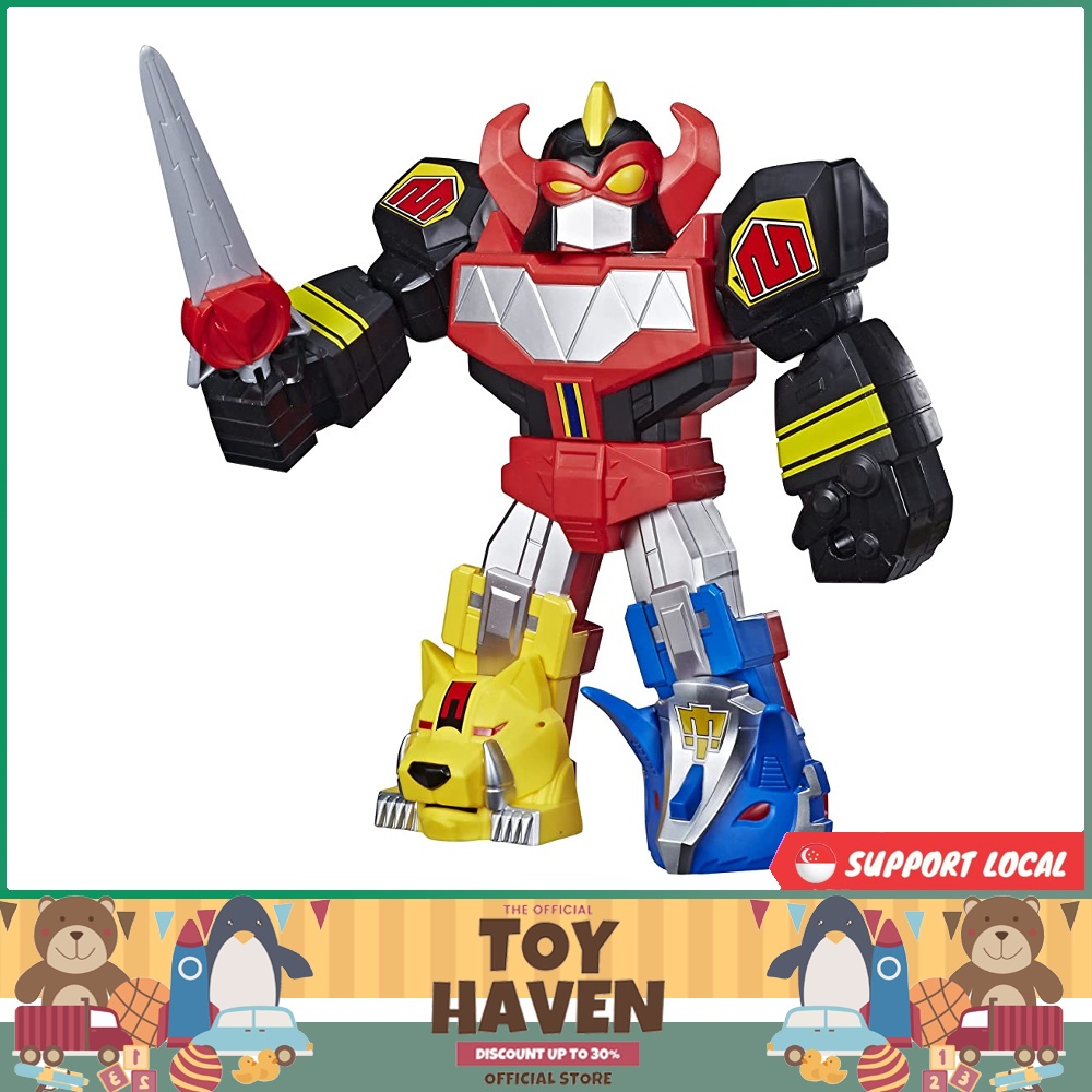 Sgstock Power Rangers Playskool Heroes Mega Mighties Megazord Action