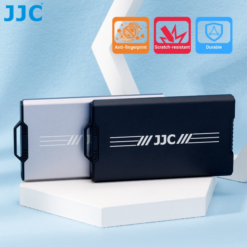 Jjc Ultra Thin Metal Memory Card Case For Storing Pcs Sd Micro Sd