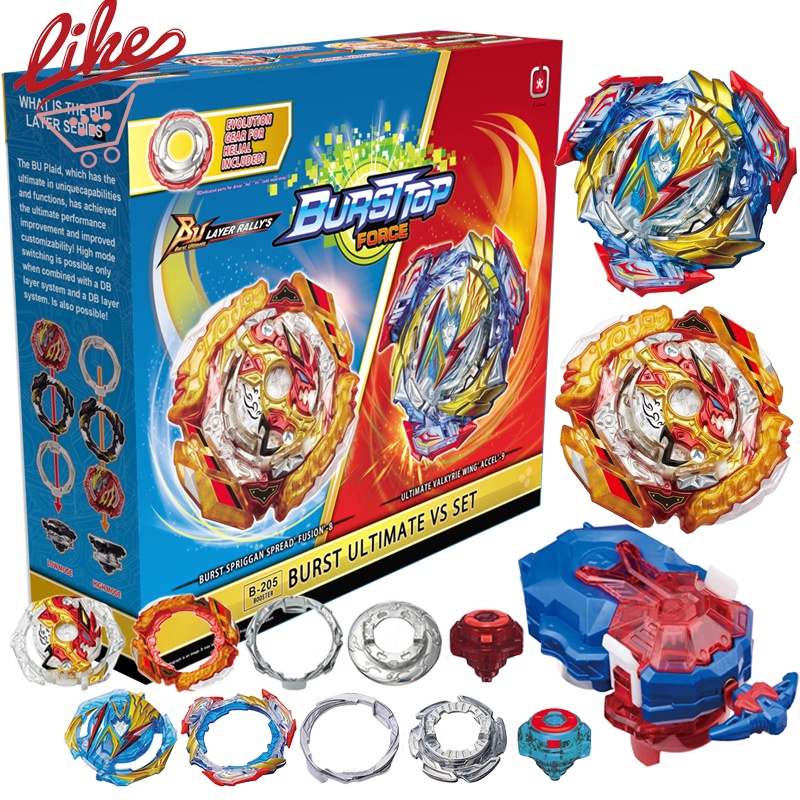 Beyblade Burst BU B 205 Spriggan Ultimate Valkryrie With Gear VS Set