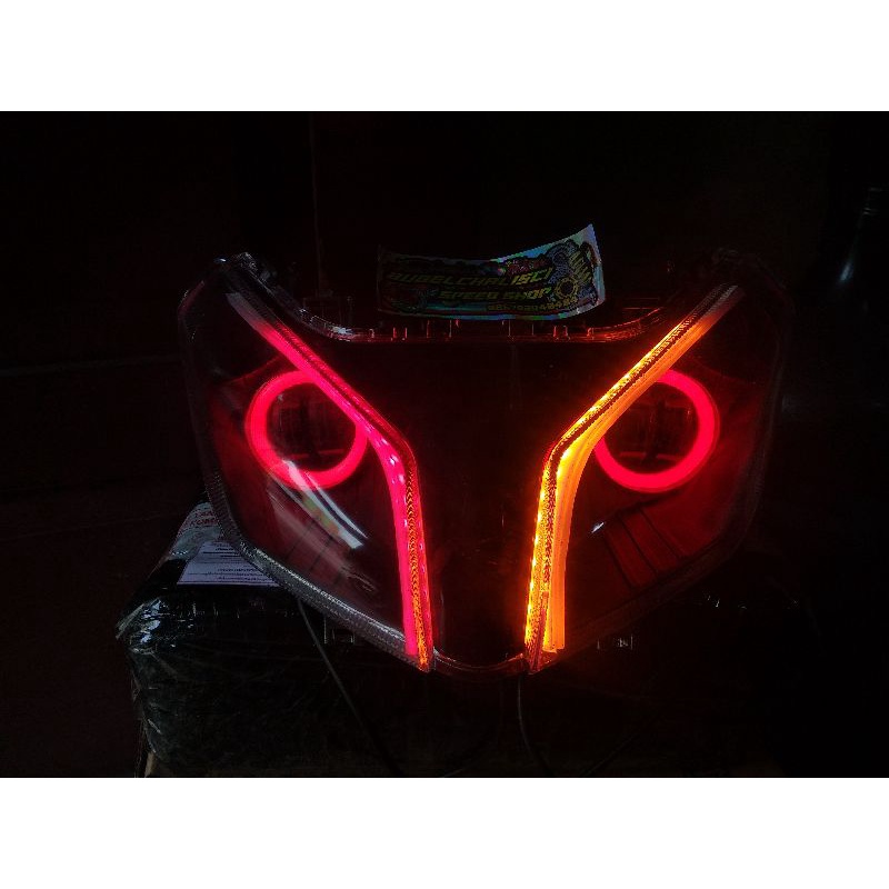 Honda Vario Techno Custom Headlight Reflector Daymaker Plus Eyebrow