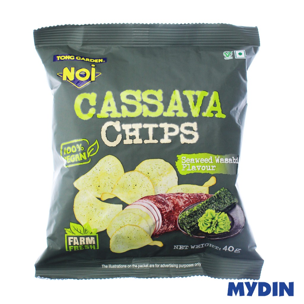 NOI Seaweed Wasabi Cassava Chips 40g Shopee Singapore