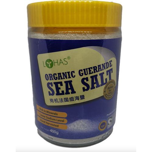 Lohas Organic Taste Original Organic Guerande Fine Sea Salt 400g