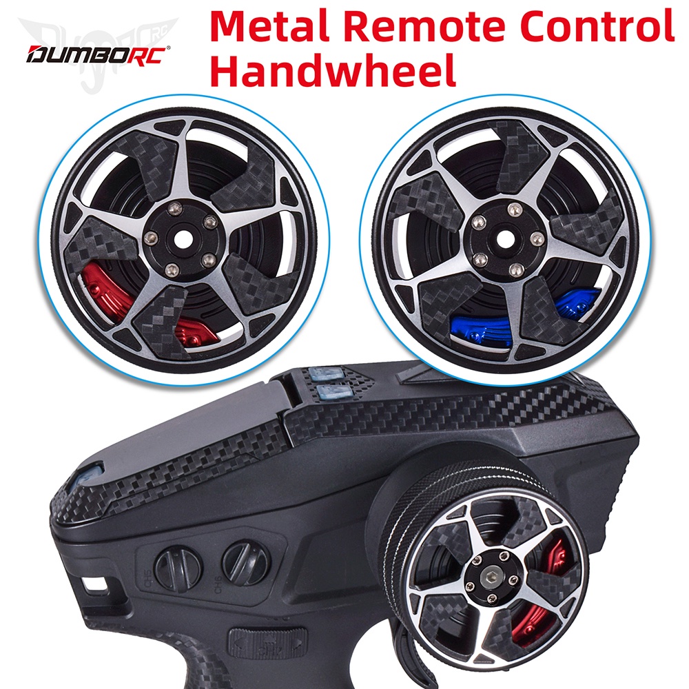 Dumborc Remote Control Handwheel Metal Rc Transmitter Steering Wheel