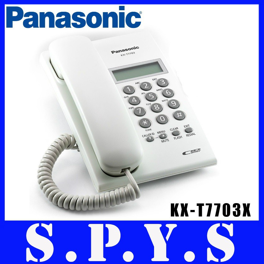 Panasonic KX T7703X Telephone Corded Also Known As KX T7703 LCD