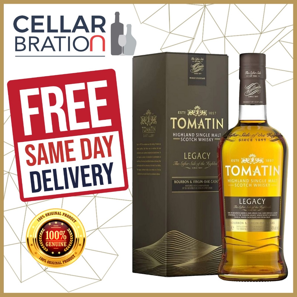 Tomatin Legacy Bourbon And Virgin Oak Highland Single Malt Scotch