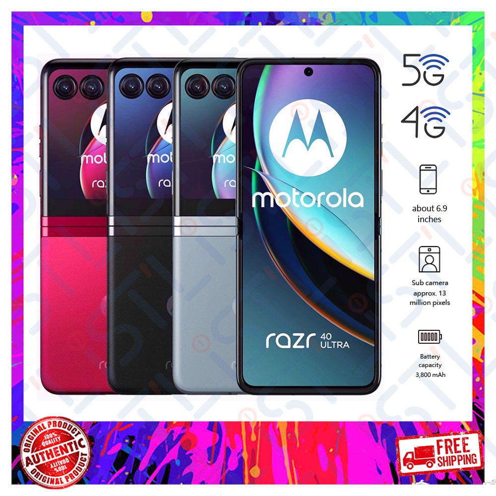 Motorola Razr 40 Ultra 5G Single Sim Esim 12GB 512GB Shopee Singapore