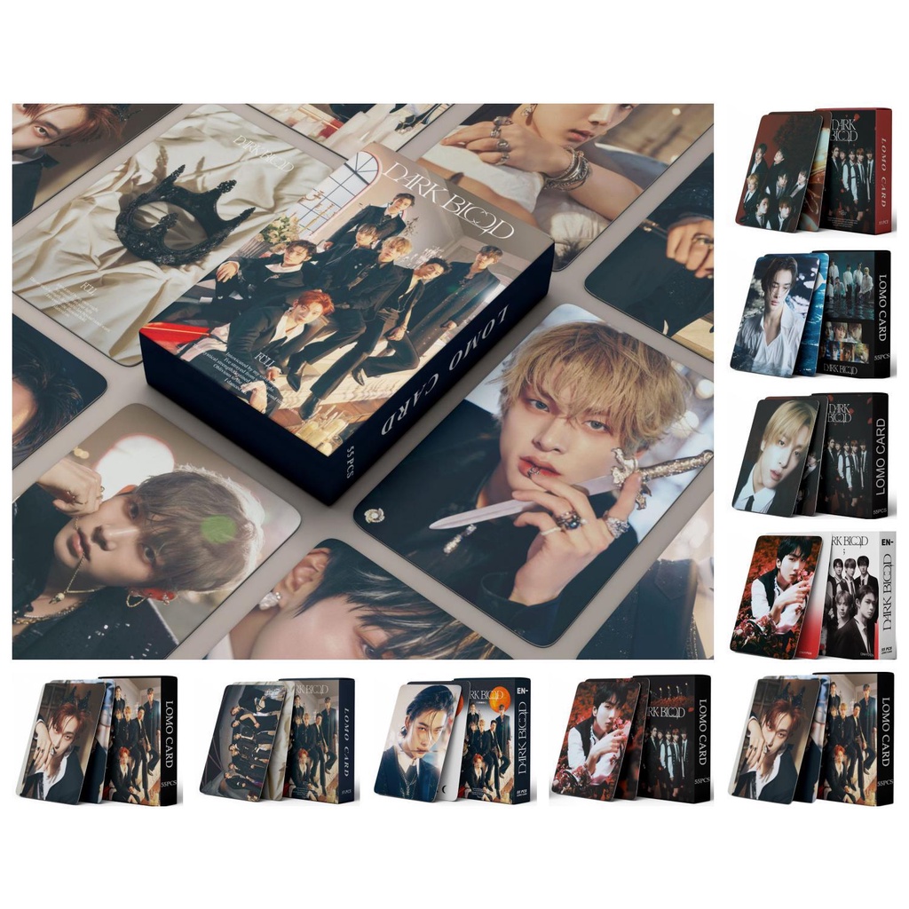 Pcs Box En Hypen Mini Th Album Dark Blood Photocards Lomo Cards