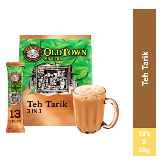 Old Town Milk Tea In Teh Tarik Instant Premix Milk Tea S X G