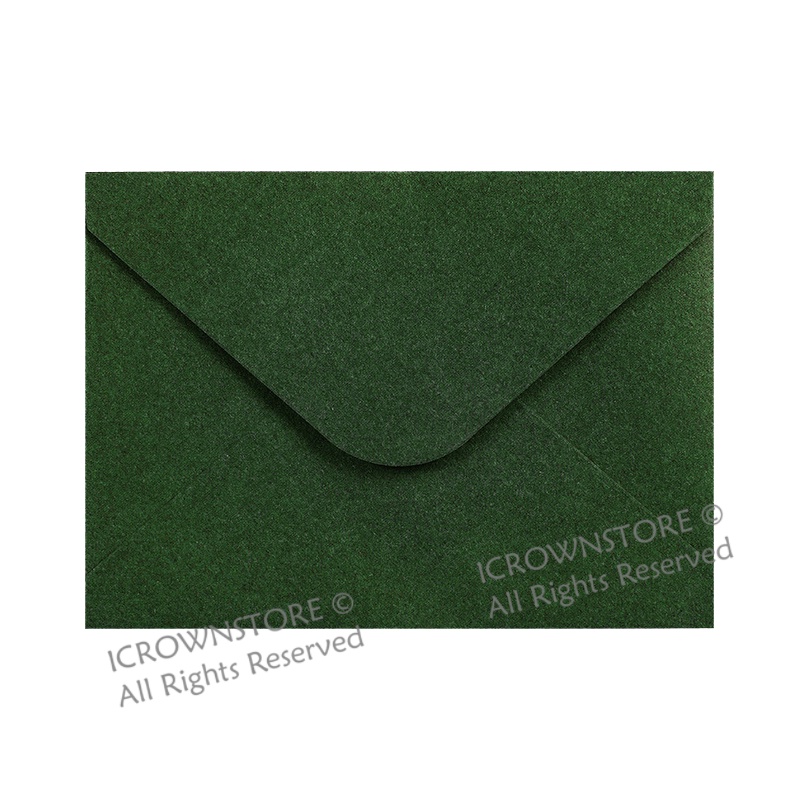 Thick Colour Envelope Green 125 X 175mm 120gsm V Flap Card Envelopes