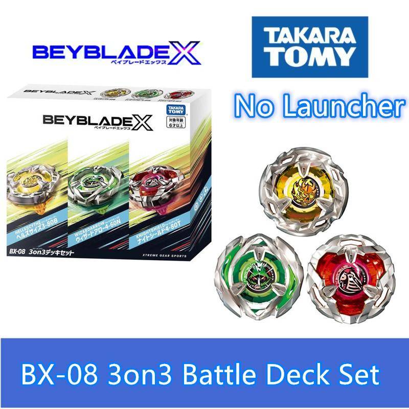 Original Takara Tomy Beyblade X Booster Bx On Battle Deck Set