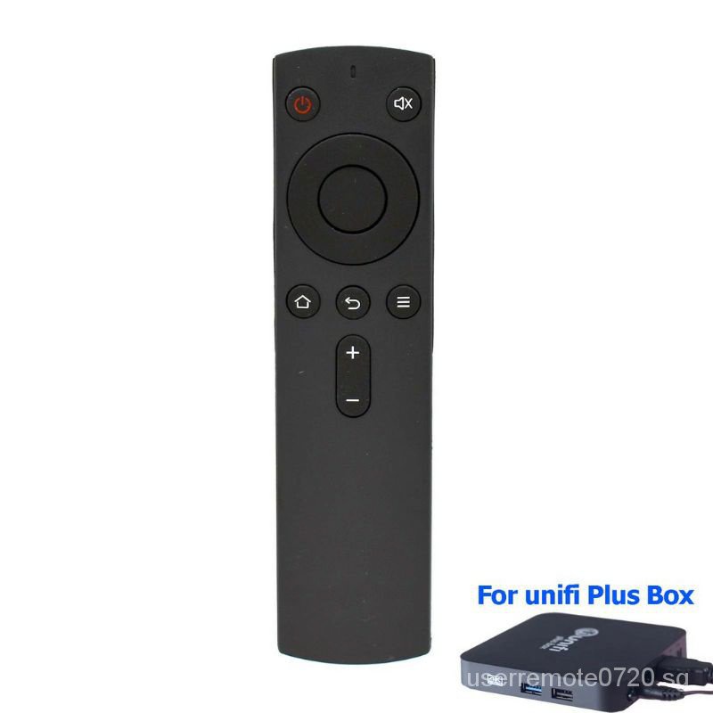 Unifi Plus Box Compatible Remote Control Black HP40A3 Myunifi Playtv TM