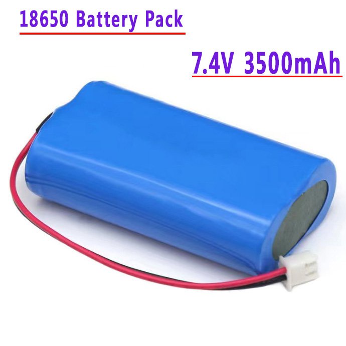 100 New Rechargeable Lithium Baery Amplifier 7 4 V 3500 MAH Power