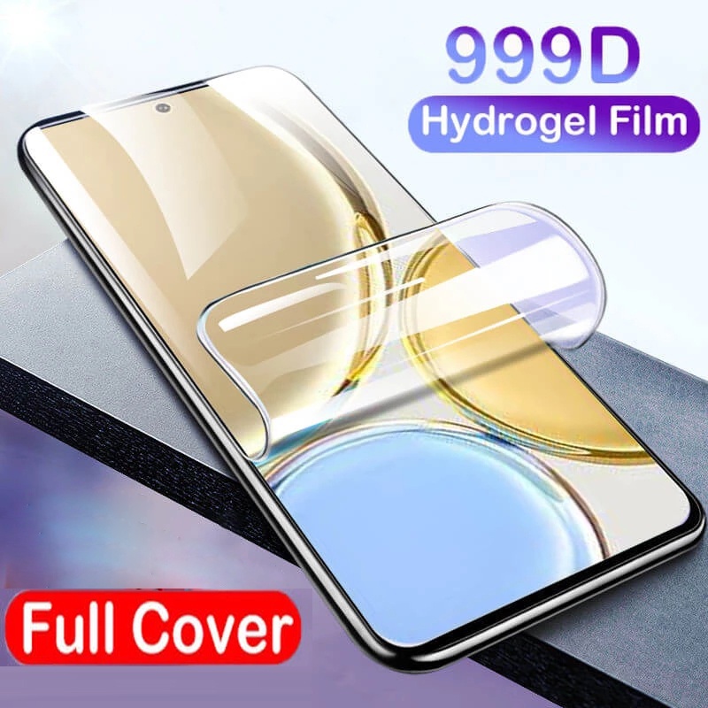 Anti Fingerprint Transparent Soft Hydrogel Films Universal Thin