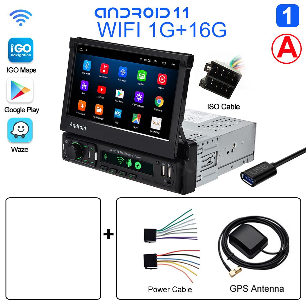 Special Offer Universal Ips Retractable Screen Din Car Radio