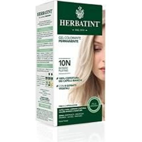 Herbatint Permanent Hair Color Gel N Platinum Blonde Ml Shopee