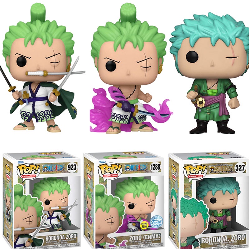 Zoro Enma Funko Pop One Piece Roronoa Zoro Action Figure Doll