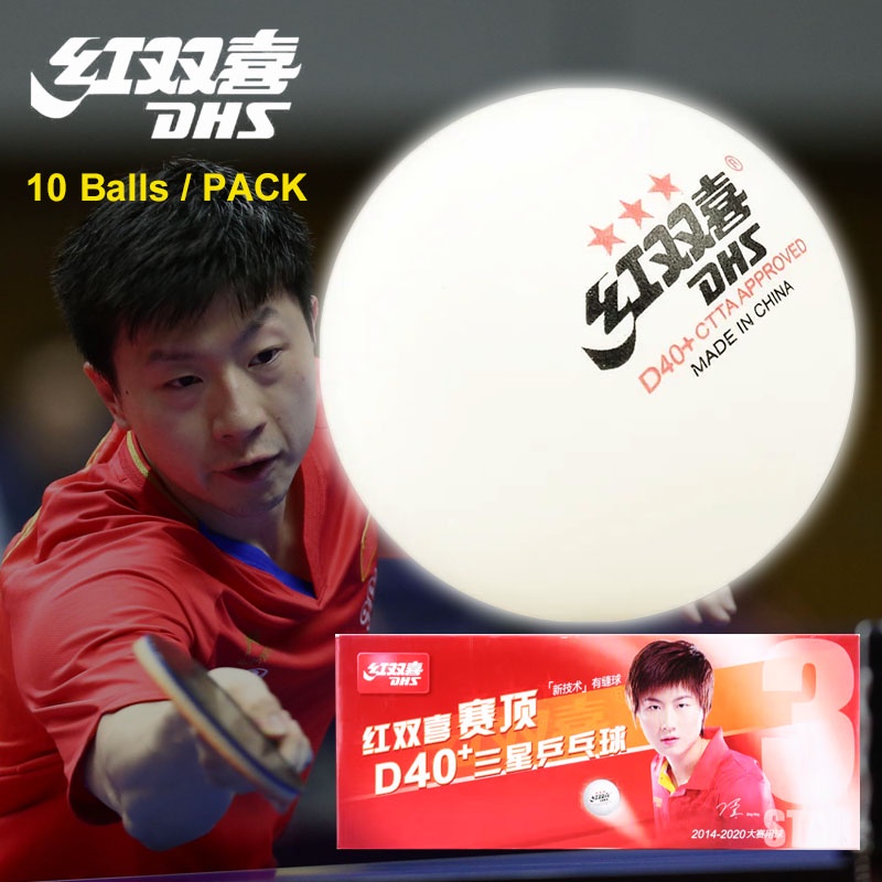 Dhs Table Tennis Balls Star D Abs New Material Pcs Pack