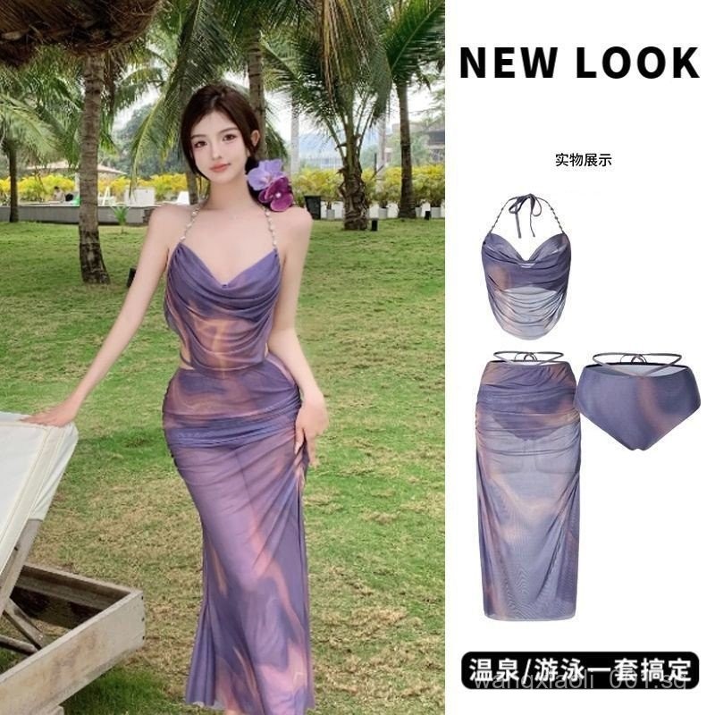 Bikini Swimsuit Women S Sexy Split Three Piece Swimsuit Covering Belly