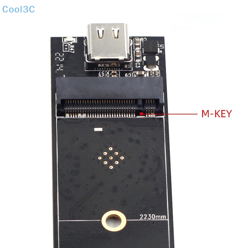 Cool3C NGFF M 2 Adapter M2 SATA3 Raiser M 2 To SATA Adapter SSD M2 To