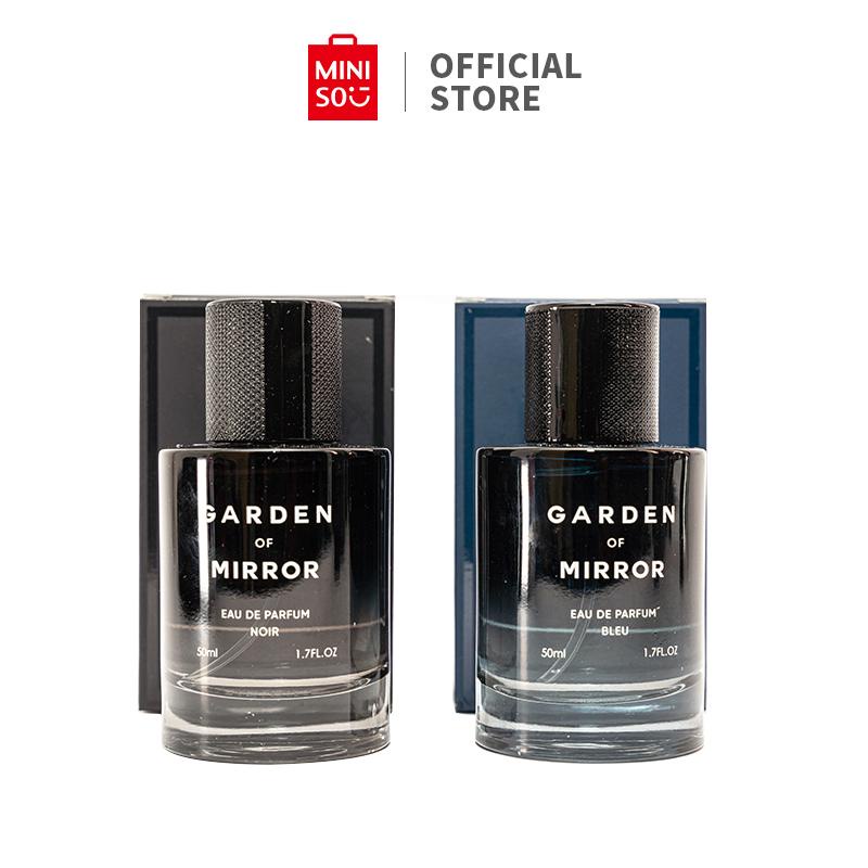 MINISO Garden Of Mirror Eau De Parfum Perfume For Men 50ml Noir Bleu