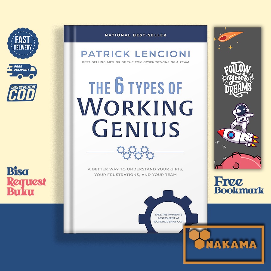 The 6 Types Of Working Genius By Patrick M Luncioni English Version