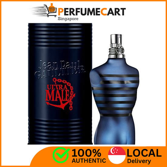 JEAN PAUL GAULTIER ULTRA MALE INTENSE EDT FOR MEN 100ml Tester 125ml