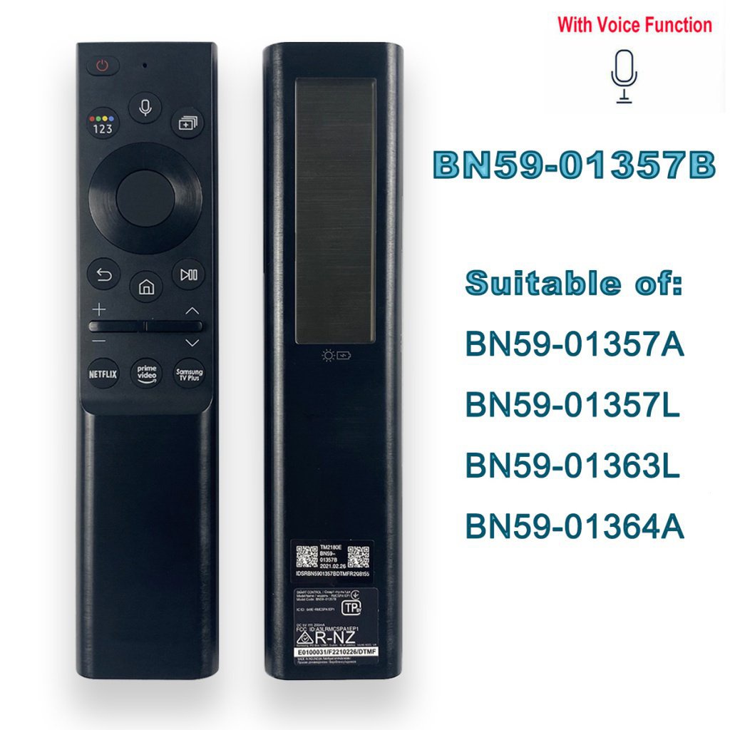 BN59 01357B New Original Rechargeable Solar Cell Voice Remote Control