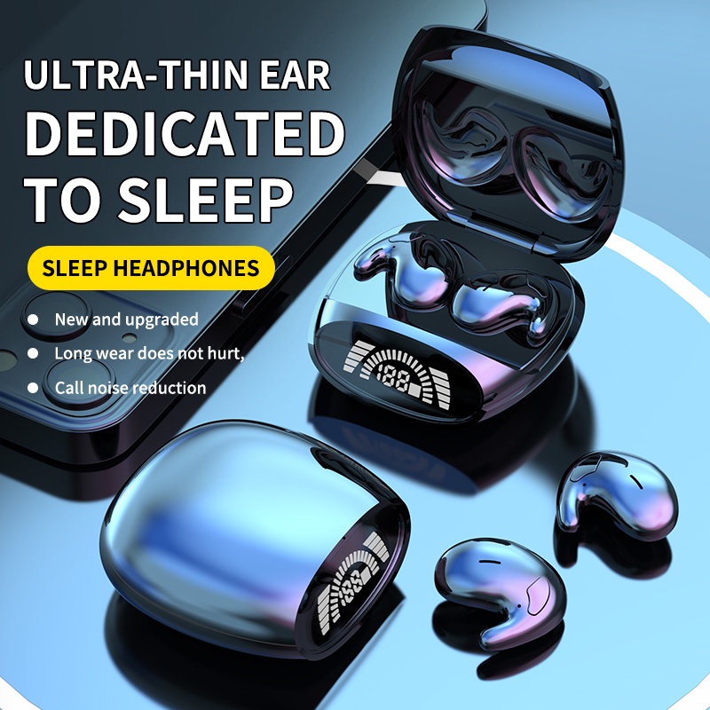 Md Invisible Sleep Wireless Earphone Tws Bluetooth Hidden Earbuds