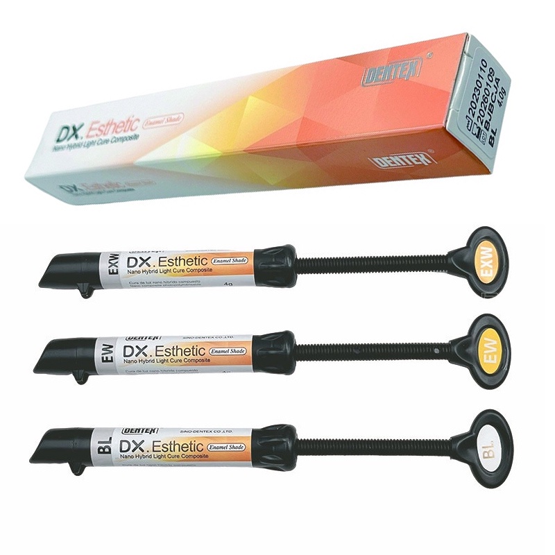 Dental Light Cure Composite Esthetic Universal Nano Hybrid Composite