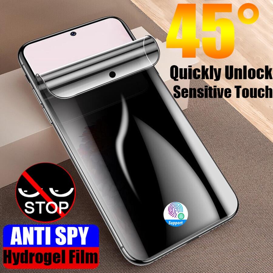 Privacy Anti Spy Hydrogel Film For Samsung Galaxy A14 A54 A34 A24 S23