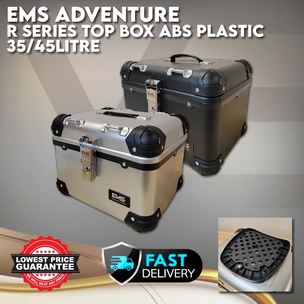 Ems Adventure Top Box Abs Plastic R Series Shopee Singapore