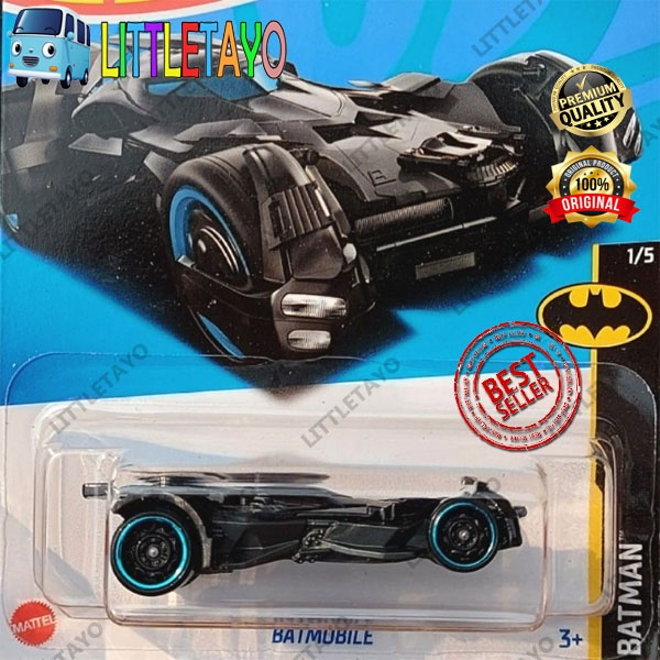 Hitam Hotwheels Batman V Superman Batmobile Black Justice League